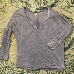 Like new lavender We the Free of Fee People shirt.